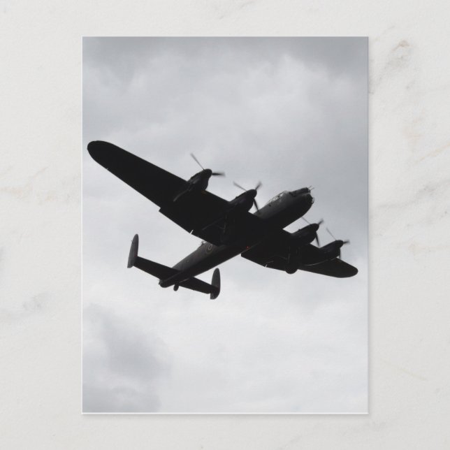 Carte Postale Lancaster Bomber Landing (Devant)