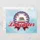 Carte Postale Lancaster, CA (Devant / Derrière)