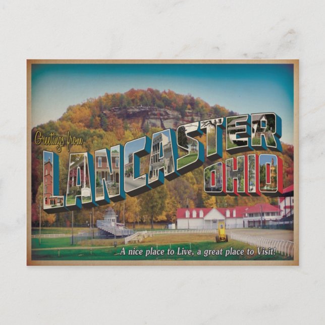 Carte Postale Lancaster Ohio #1 (Devant)
