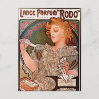 Lance parfum Rodo par Alphonse Mucha