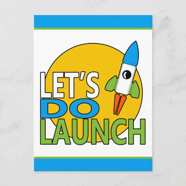 Carte Postale Lancement (Devant)