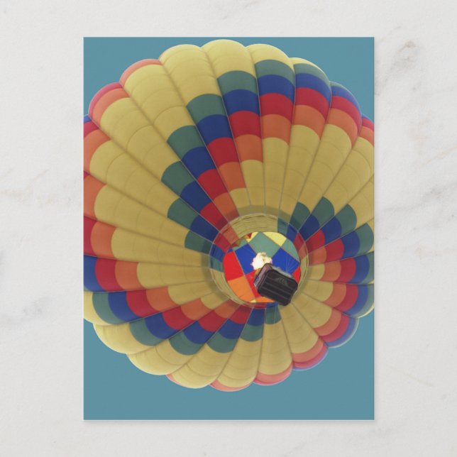 Carte Postale Lancement de ballon (Devant)