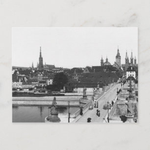Carte Postale L'ancien pont sur la rivière Main