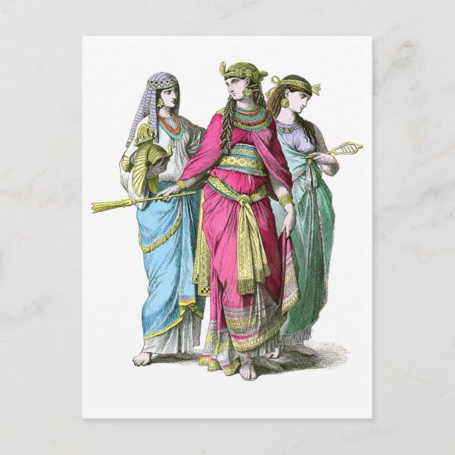 Carte Postale L'ancienne reine égyptienne Cléopâtre (Devant)