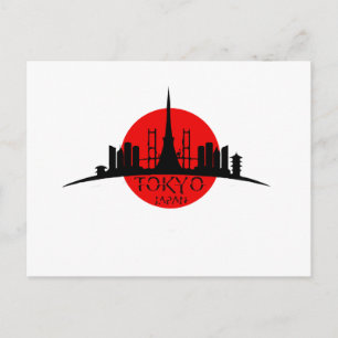 Carte Postale Landmark de Tokyo