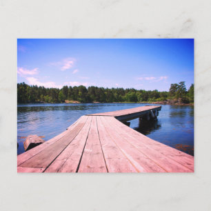 Carte Postale landskap suédois, photo