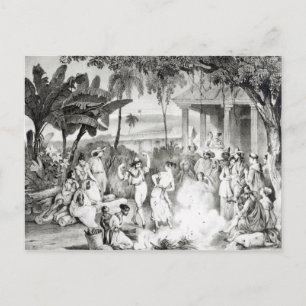 Carte Postale Landu Dance