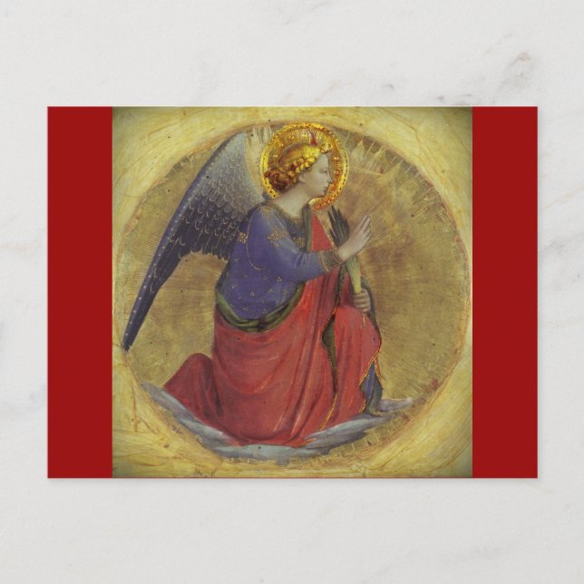 Carte Postale L'Ange de l'Annonciation de Fra Angelico (Devant)
