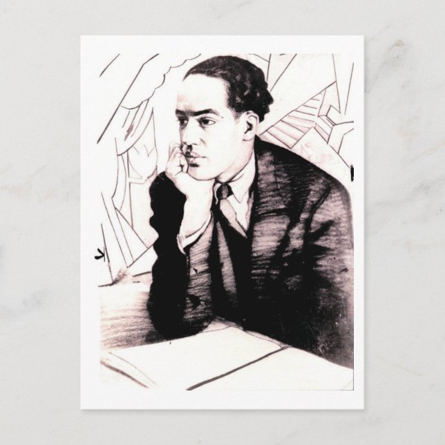 Carte Postale Langston Hughes, poète américain (Devant)