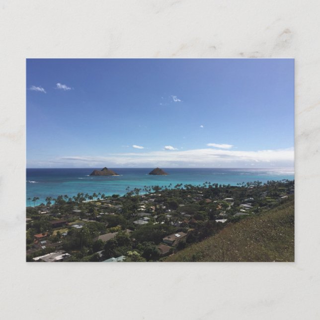 Carte postale Lanikai d'Hawaï (Devant)