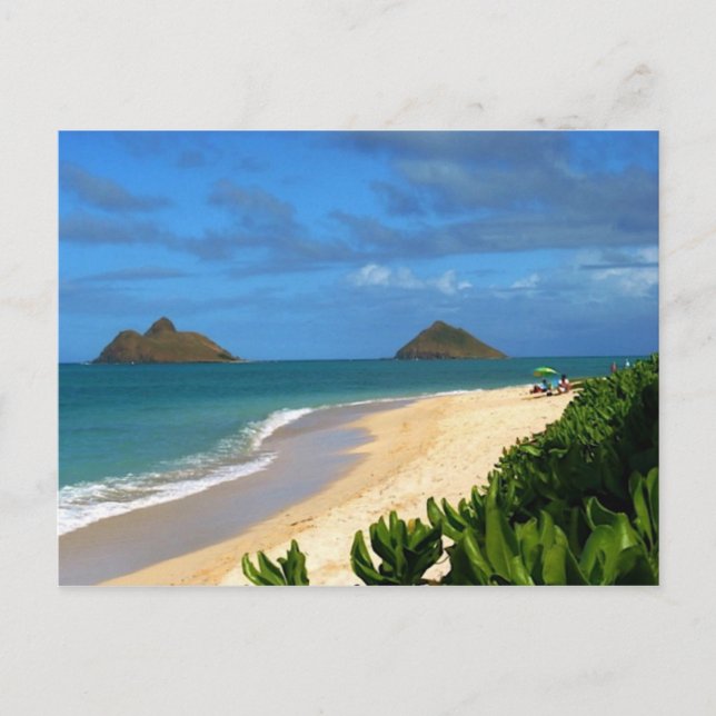 Carte Postale Lanikai, Hawai'i (Devant)