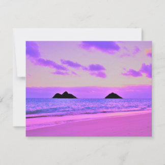 Carte Postale Lanikai Sunrise