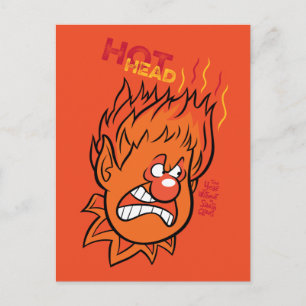 Carte Postale L'ANNÉE SANS PÈRE NOËL™   Tête chaude