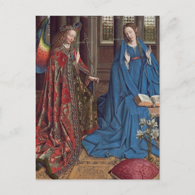 Carte Postale L'annonce, C. 1434 - 36 (huile sur la toile) (Devant)