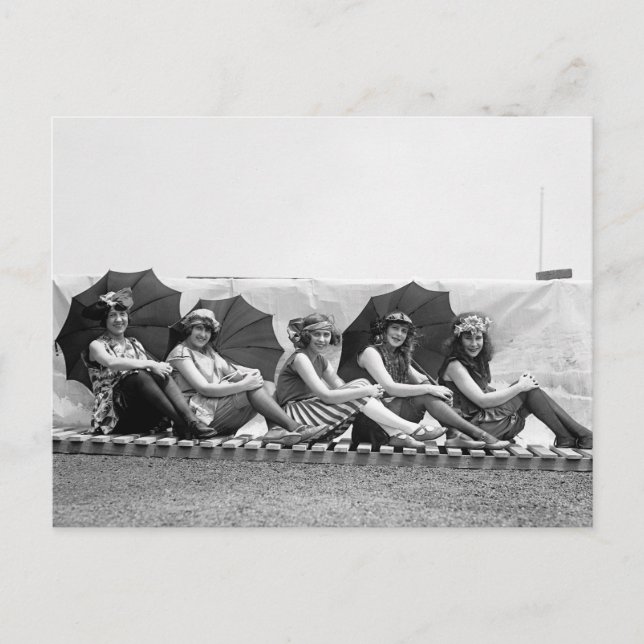 Carte Postale Lansburg Bathing Girls : 1922 (Devant)