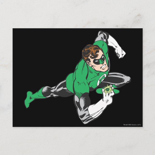 Carte Postale Lanterne verte (Devant)