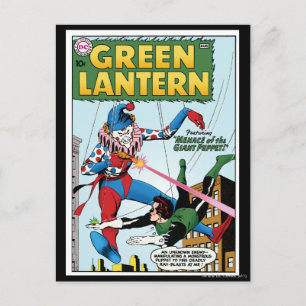 Carte Postale Lanterne verte contre clown