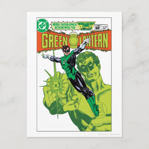 Carte Postale Lanterne verte - Couverture comique Action