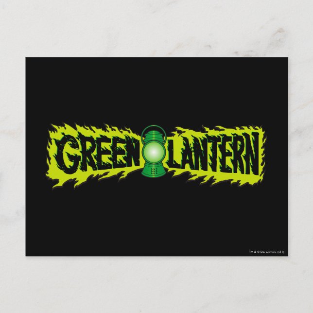 Carte Postale Lanterne verte - Lanterne brillante 2 (Devant)