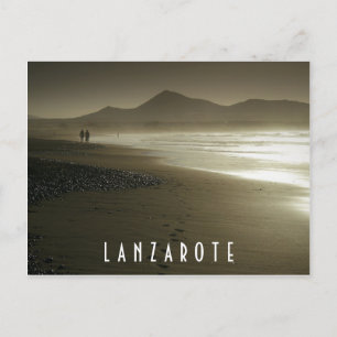Carte postale Lanzarote - Playa de Famara