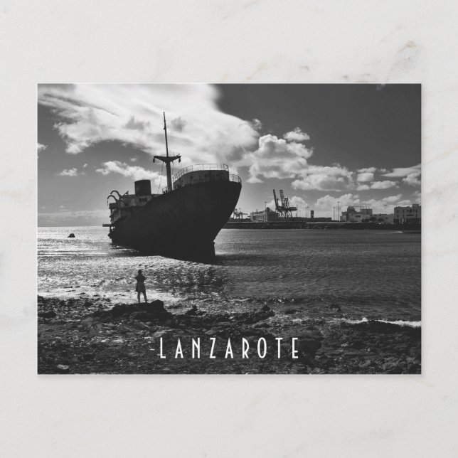 Carte postale Lanzarote - Shipwreck Telamon (Devant)