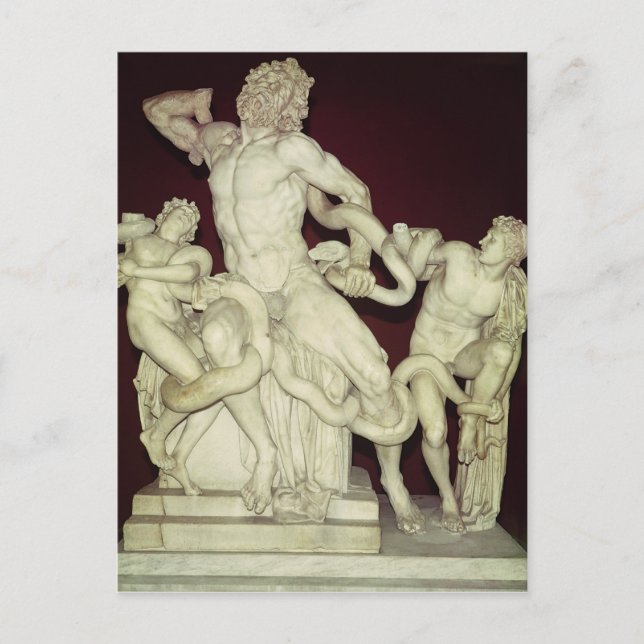 Carte Postale Laocoon, Hellénistique d'origine, 1er siècle (Devant)