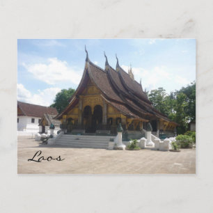 Carte Postale laos wat