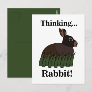 Carte Postale Lapin Animal Mignon Bunny
