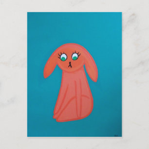 Carte Postale "Lapin Choqué"