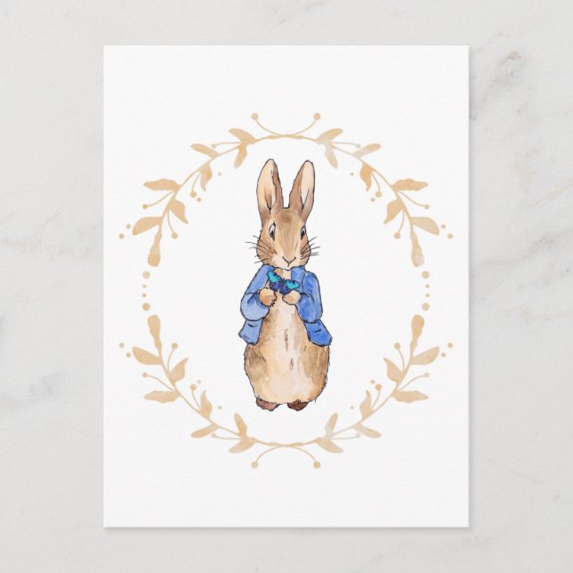 Carte Postale Lapin de conte de fées traditionnel (Devant)