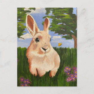Carte Postale Lapin de Pâques