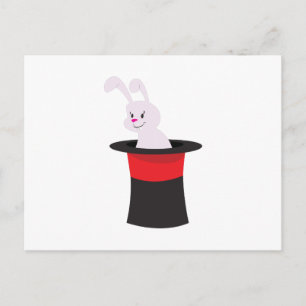 Carte Postale Lapin en Casquette