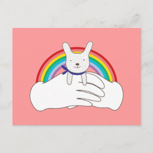 Carte Postale Lapin sucré
