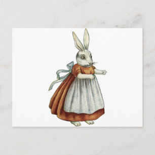 Carte Postale Lapin vintage