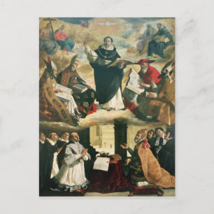 Carte Postale L'apothéose de saint Thomas d'Aquin, 1631