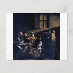 Carte Postale L'Appel de saint Matthieu, Caravage