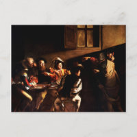 L'appel de saint Matthieu par Caravaggio (1600)