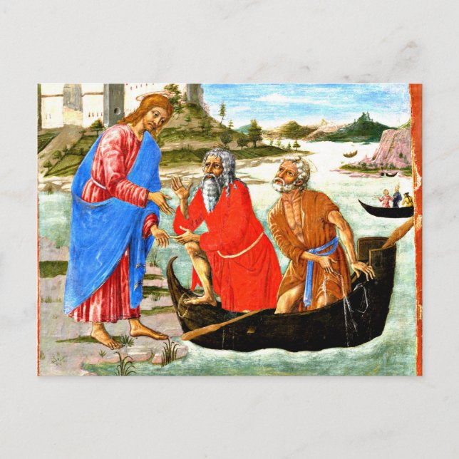 Carte Postale L'appel des saints Pierre et Andrew (Devant)