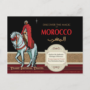 Carte Postale L'arabe monté