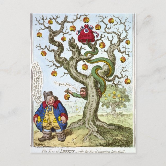 Carte Postale L'arbre de la liberté (Devant)