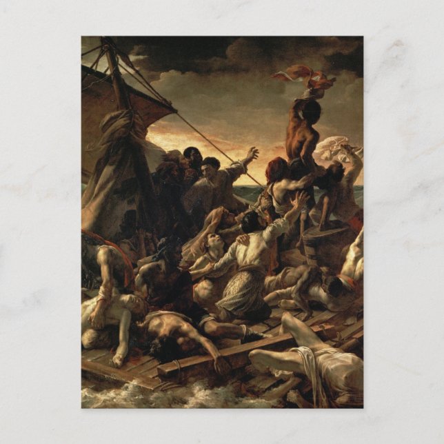 Carte Postale L'arbre de la Méduse - Théodore Géricault (Devant)