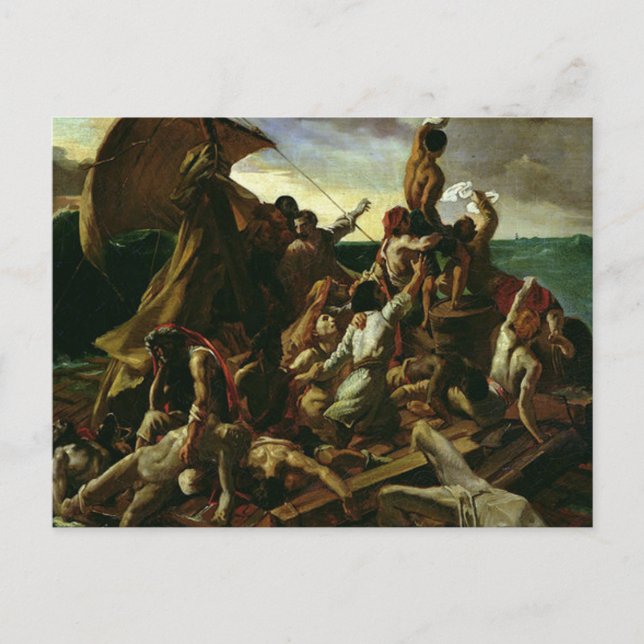 Carte Postale L'arbre de la Méduse Théodore Géricault (Devant)