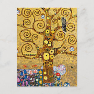 Carte Postale "L'arbre de vie", Gustav Klimt