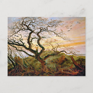 Carte Postale L'arbre des corbeaux par Caspar David Friedrich