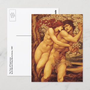 Carte Postale L'Arbre du Pardon, Sir Edward Coley Burne-Jones