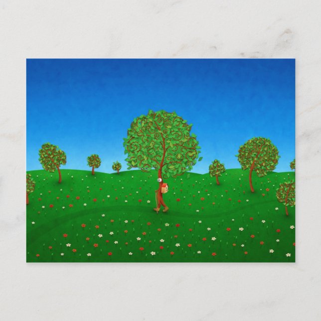 Carte Postale L'arbre du voyage (Devant)