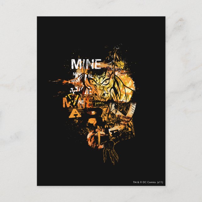 Carte Postale Larfleeze - Agent Orange 11 (Devant)