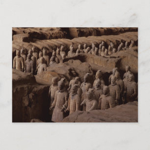 Carte Postale L'armée des guerriers en terre cuite de l'empereur
