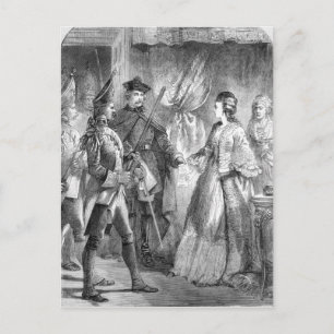 Carte Postale L'arrestation de Caroline Matilda