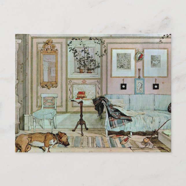 Carte Postale Larsson - Lazy Nook, (Devant)